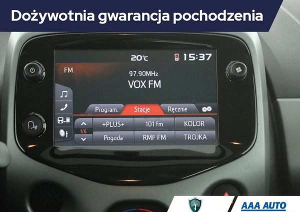 Toyota Aygo cena 51000 przebieg: 36972, rok produkcji 2021 z Pasym małe 154